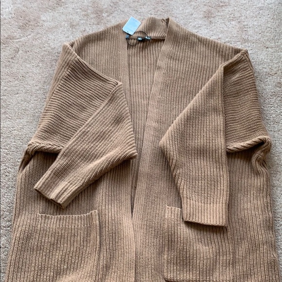 Brand new Camel colored cardigan sweater - Picture 3 of 4